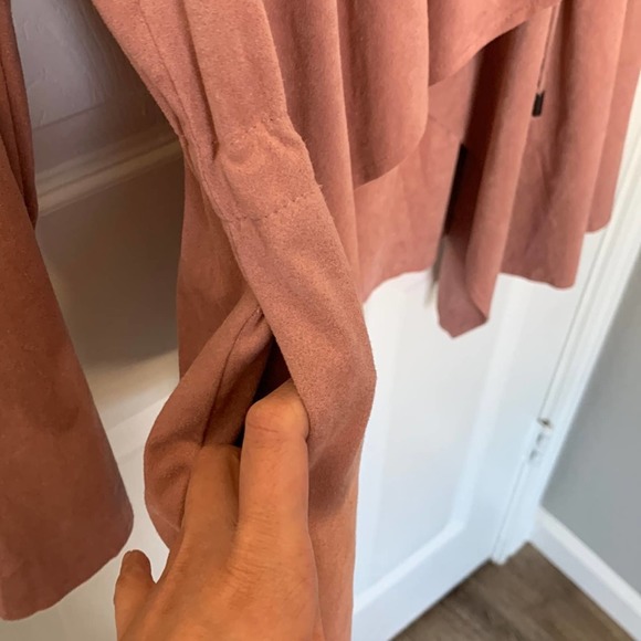 KUT From The Kloth Open Front Drape Collar Long Sleeves Blazer. XS - Picture 4 of 8